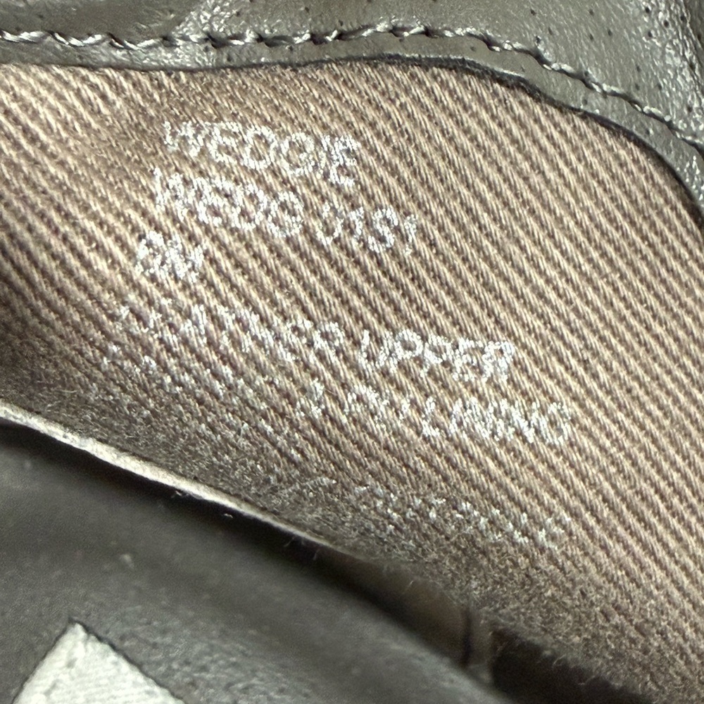 💙2 for $12 Steve Madden Wedgie Platform Sneakers Ankle Booties Gray Suede Sz 6 - Picture 8 of 11